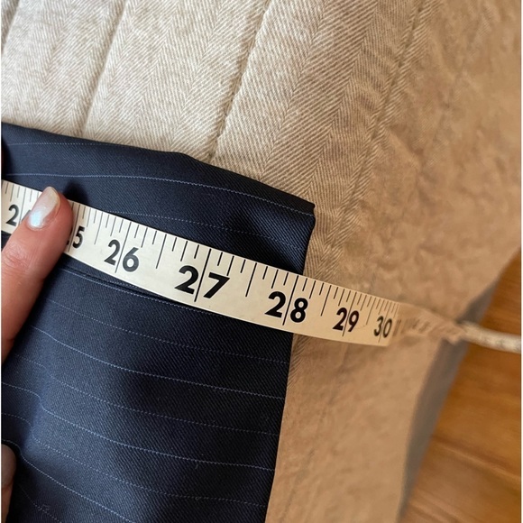 Hickey Freeman Navy Pinstripe Blazer - Picture 11 of 12